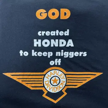 90s 00s 할리 셔츠 HONDA 레어 개인 메이드