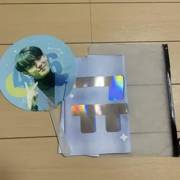 민규 슬로건 미니 부채 세트