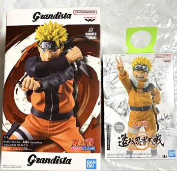 NARUTO 그란디스타 조형인계대전 피규어 우즈마키 나루토 2종 세트