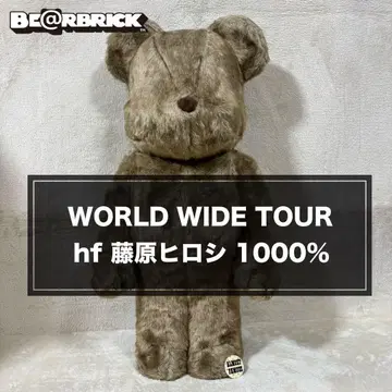 [ 레어템 ] BE@RBRICK 베어브릭 후지와라 히로시 hf 1000%