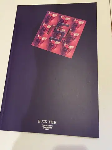 BUCK-TICK Somewhere Nowhere 1995 팜플렛