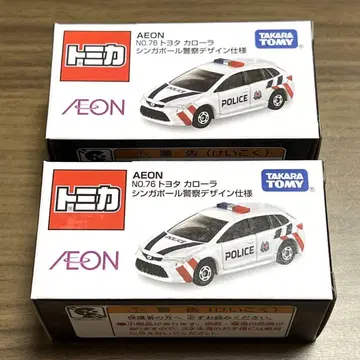 토미카 AEON 도요타 코롤라 싱가포르 경찰 디자인 사양