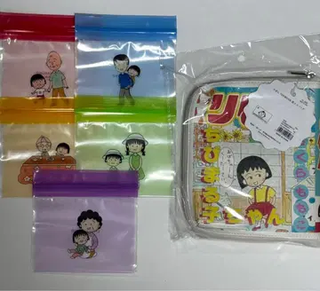 리본 3COINS 마루코는 아홉살(치비 마루코짱) 에코백 스톡 BAG