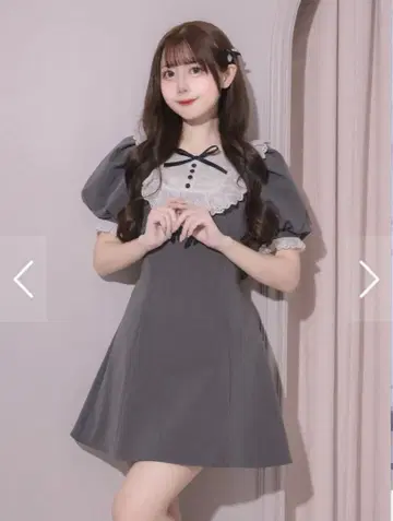Pium 코튼 레이스 도리 원피스