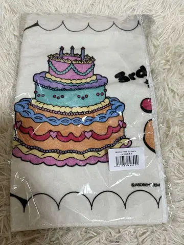 FRUITS ZIPPER 3rd Anniv. 페이스 타월