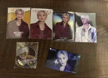 FANTASTICS 야기 유세이 포토 카드 캔뱃지