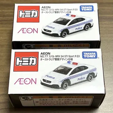 토미카 AEON 스바루 WRX S4 STI 호주 경찰 디자인 사양