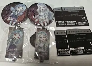 시노아리스 캔뱃지 아크릴 참 기신안키 세트