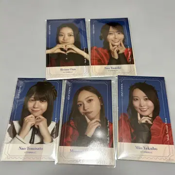 사카미치 시리즈 멤버 사진 5장 세트