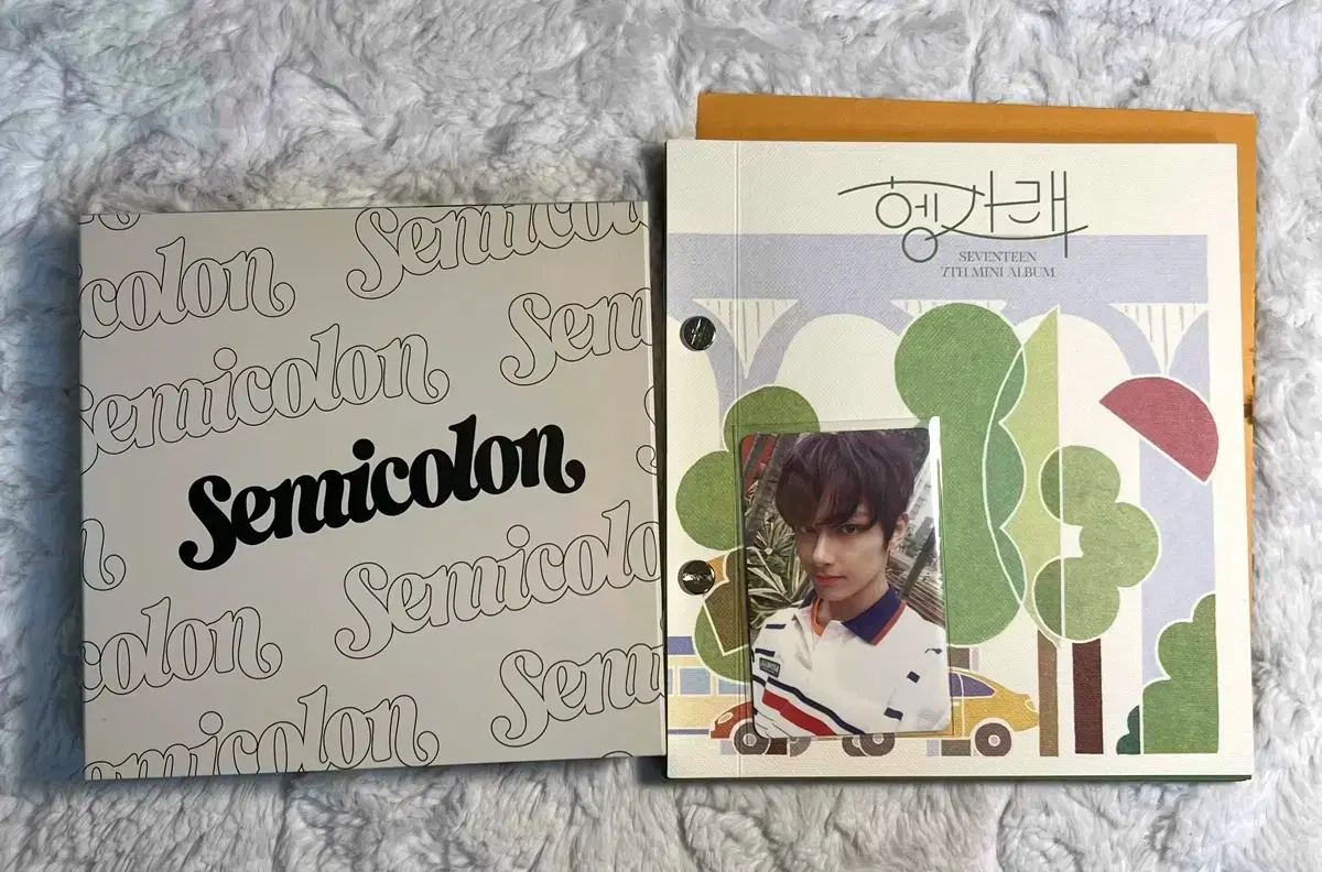 Seventeen semi; Home; Henggara; Left & Right unsealed album wts
