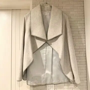 Rue de B 로트레아몽 판초 판초 코트 자켓 겉옷