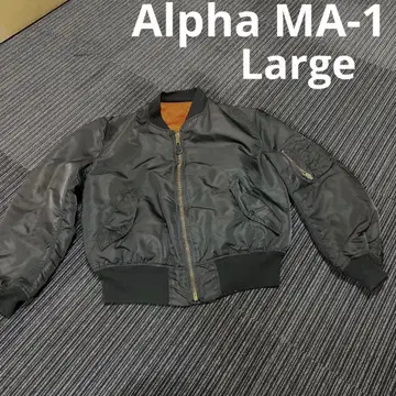 ALPHA INDUSTRIES 90s USA ALPHA MA-1 L