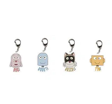 로봇 드림즈 모두 친구 아크릴 키링 전 4종 5