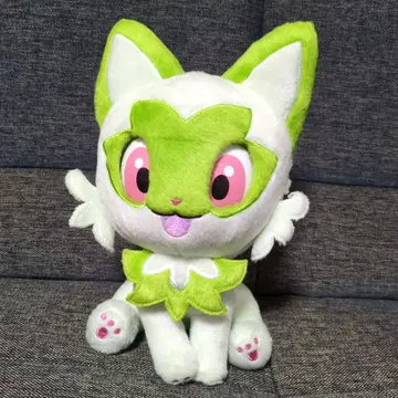 쓰다듬고 바라봐 멍한 냐오하 봉제 인형