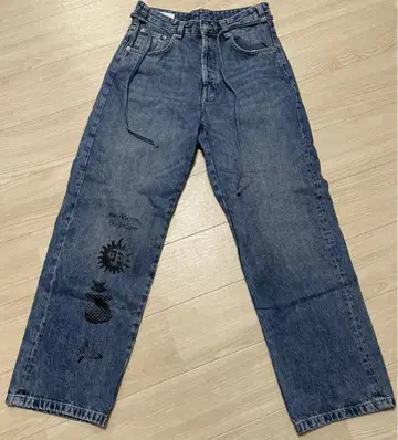 ALL CAPS STUDIO X ZARA 배기 데님 팬츠 30인치