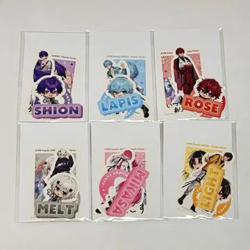 메테오라 패밀리 복권 STPR FamilyEXPO!! C상 스티커 세트