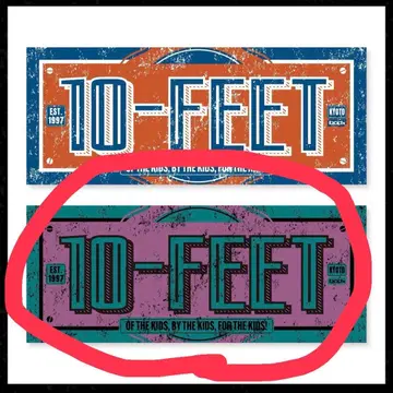 10-FEET 원찬 페스티벌 타월
