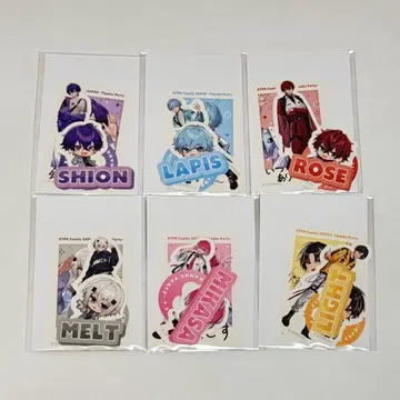 메테오라 패밀리 복권 STPR FamilyEXPO!! C상 스티커 세트