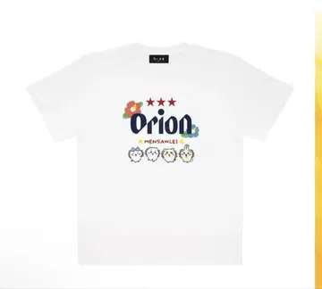 치이카와 Orion 티셔츠 오리온 S 사이즈 남녀 공용