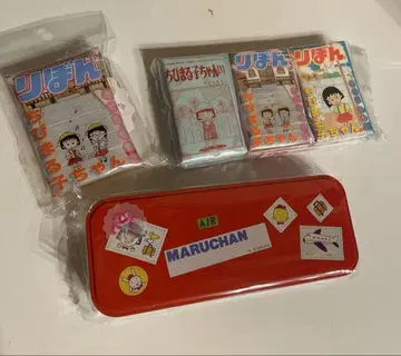 치비마루코 쓰리코 리본 쓰리코