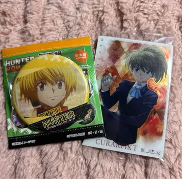 HUNTER x HUNTER 캔뱃지 크라피카 백면상 캔뱃지 이타자가