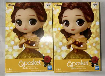 (미개봉) 디즈니 큐포스켓 벨 Glitter line 2개
