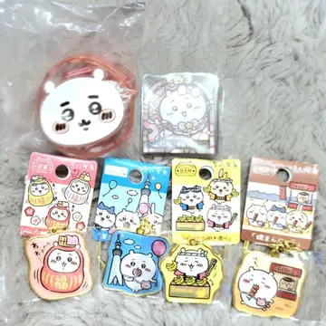 치이카와 (먼작귀) 라이트 블레스 아크릴 배지 키링 세트