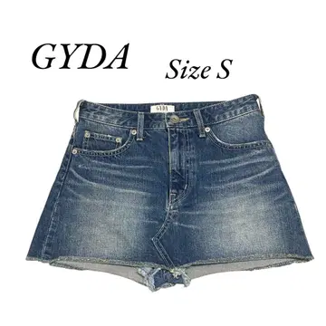 GYDA 데님 숏 팬츠 큐롯 스커트 S 사이즈 헤이세이 갸루 y2k
