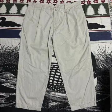 [ 초와이드 ] 구제 의류 90s 투 턱 치노 팬츠
