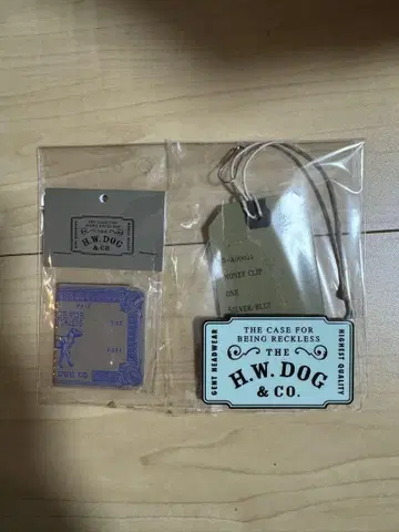 THE H.W. DOG&CO 머니클립