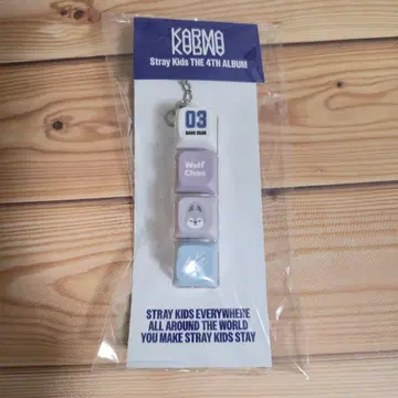 스키즈 한국 KARMA 팝업 키캡 키링 방찬