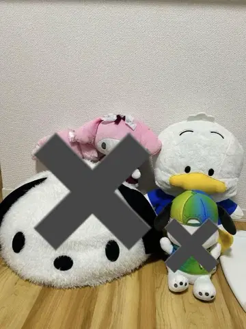 산리오 뽑기 포차코 퍼펫 산리오 세트