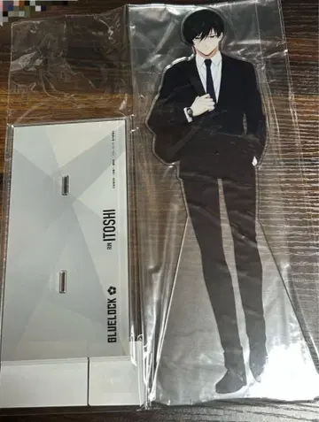 블루 록 이토시 린 베이스 야드 도쿄 아크릴 스탠드 아크릴 메가 피규어