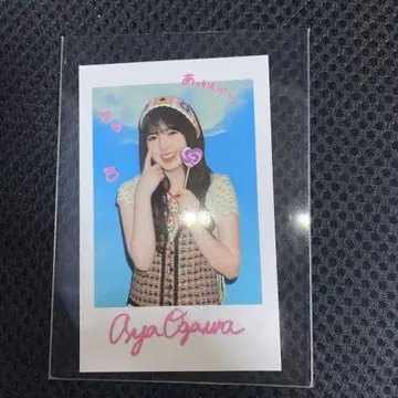 노기자카 카페 오가와 아야 폴라로이드풍 스티커