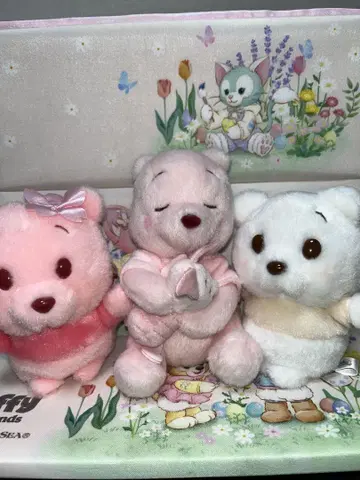 Disney Store 푸우 봉제 인형 세트