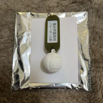 하이큐 트레이딩 고교명 부착 열쇠고리 후쿠로다니 학원 고교
