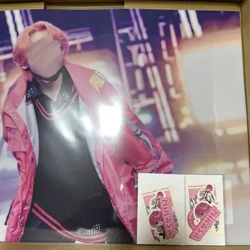 미카사 군 곁에 STPR EXPO 복권 포스터 스티커 세트