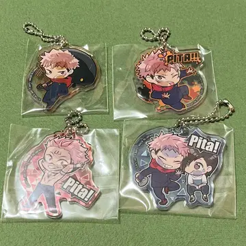 주술회전 이타도리 유우지 양면 스쿠나 아크릴 키링