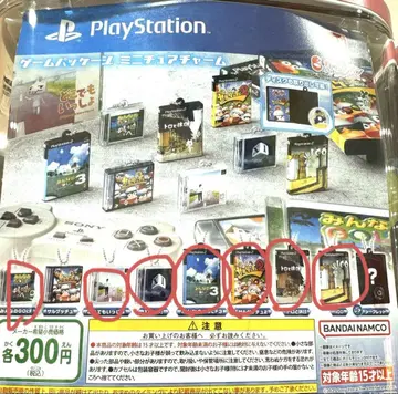 PlayStation 게임 팩 미니어처 7세트
