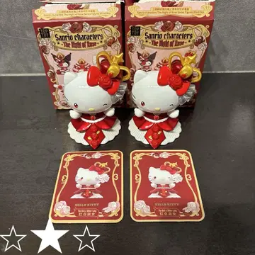 TOP TOY 해외 피규어 로즈 나이트 헬로키티 2세트 산리오