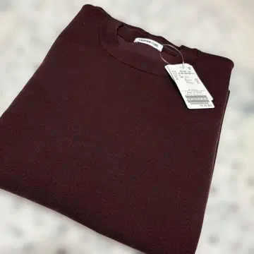 두지엠 클라세 Smooth Relax Knit 새상품 보르도 니트