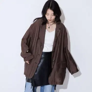 [지나시스] 백 개더 테일러드 자켓
