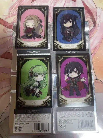 코드 기어스 popup 스토어 카드 를르슈 나나리 별각 C.C