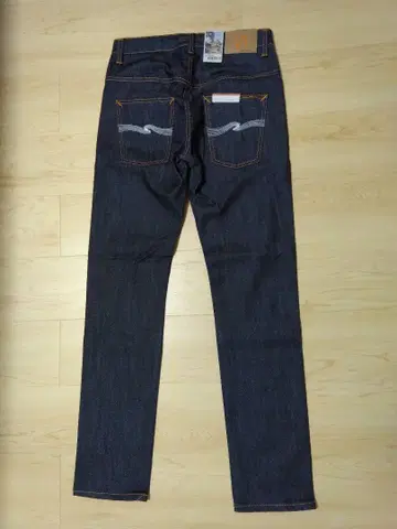 Nudie Jeans THINN FINN DRY ECRU EMBO