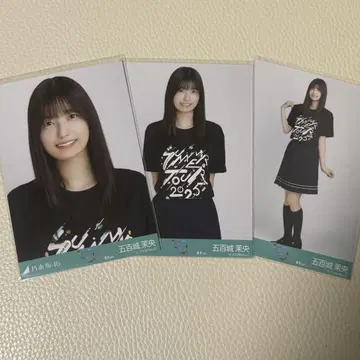노기자카46 브로마이드 이오키 마오 도쿄 라이브T셔츠 컴프