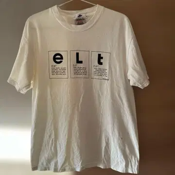 TRANSPORT / ELT 더블 네임 셔츠 90's 우라하라