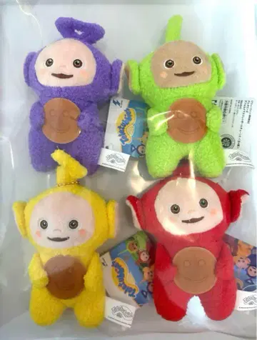 새상품 4세트 텔레토비즈 마스코트 키링 볼체인