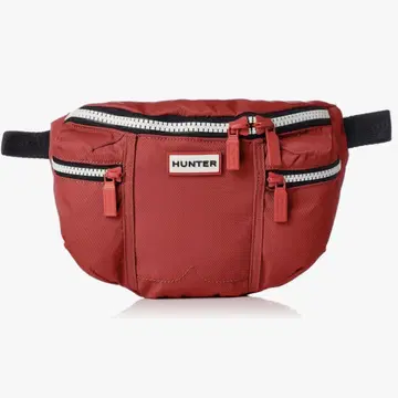 [ 새상품 ] HUNTER 헌터 나일론 힙색 BUMBAG RED