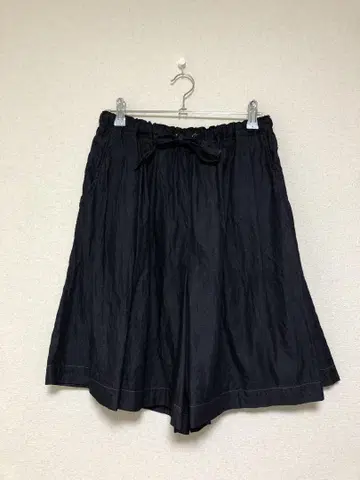 뷔르데사봉 5.5oz 데님 큐롯 팬츠