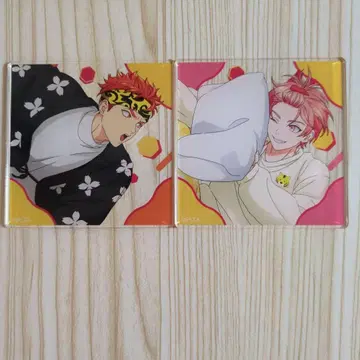 파라라이 콜라보 카페 사츠키 레오 아크릴 코스터